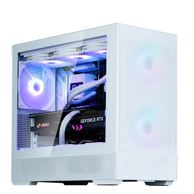 Caja de PC Zalman P30 Air blanca Mini Tower