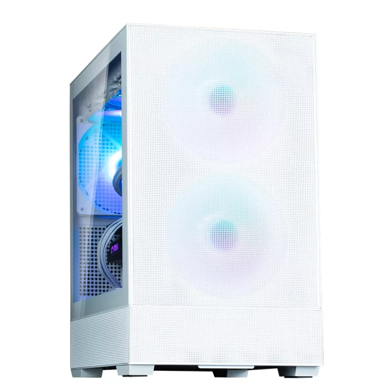Caja de PC Zalman P30 Air blanca Mini Tower