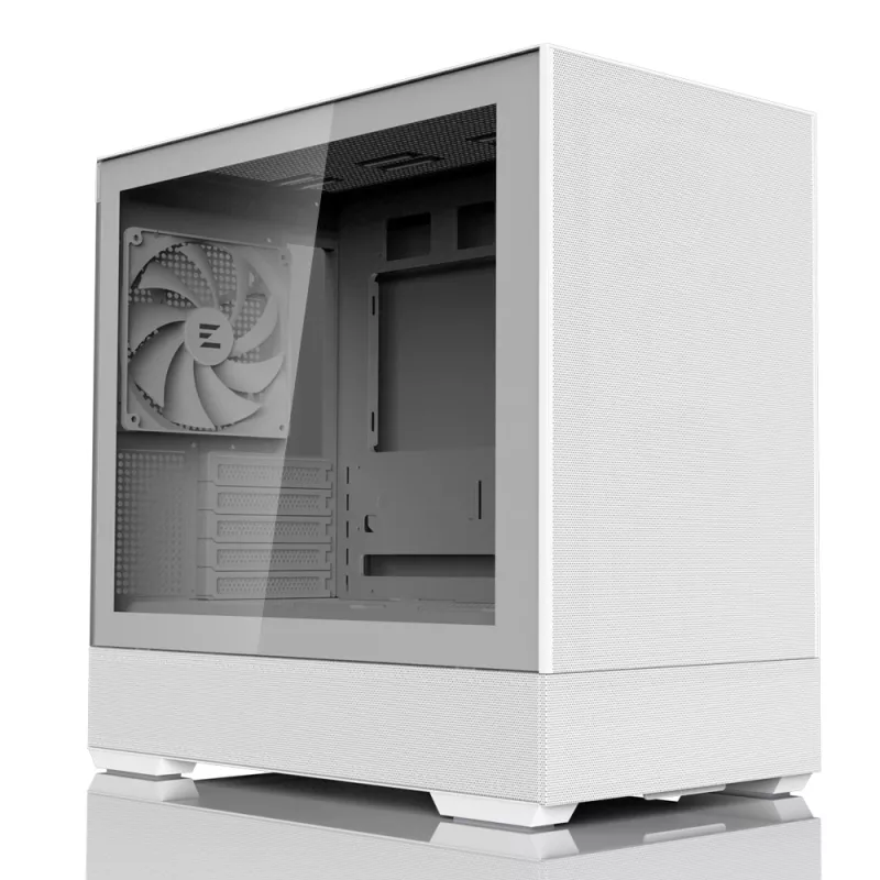 Caja de PC Zalman P30 Air blanca Mini Tower