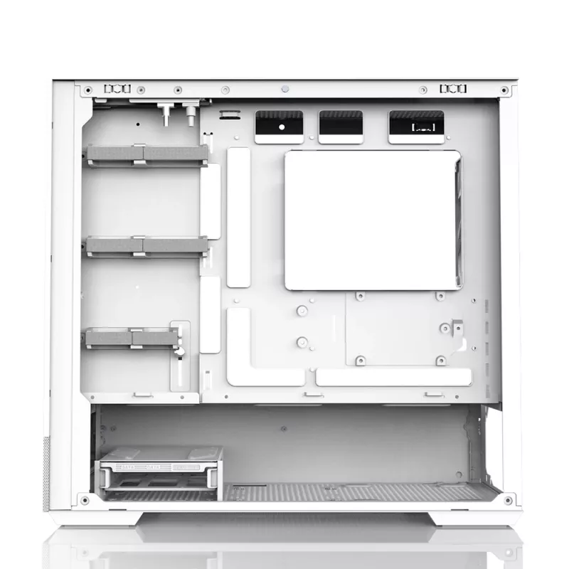 Caja de PC Zalman P30 Air blanca Mini Tower