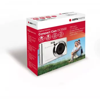 AgfaPhoto Realishot DC5500 Cámara digital compacta, 24 MP CMOS, LCD de 2,4