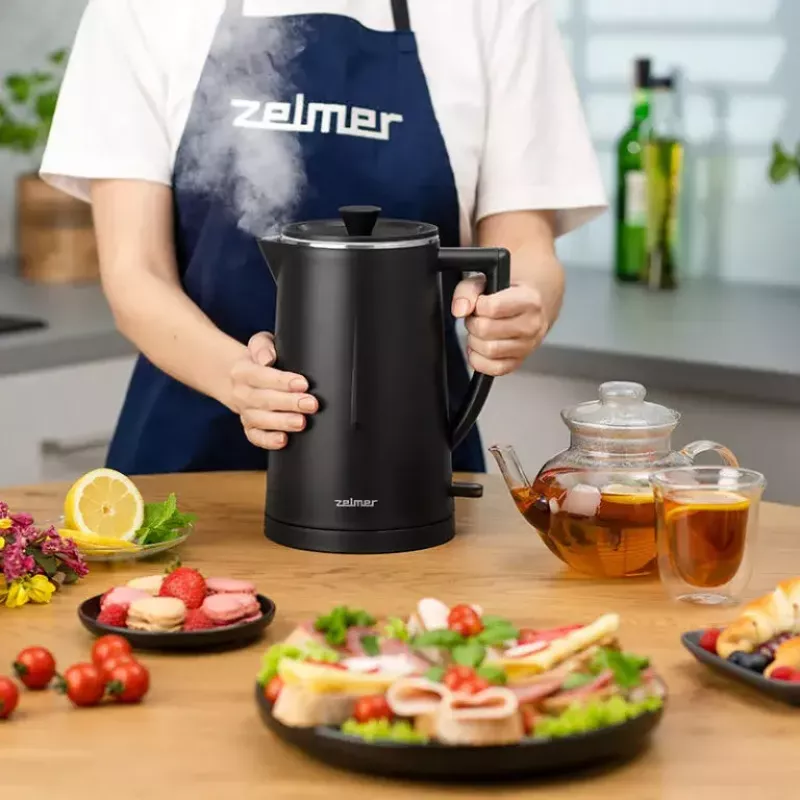 Hervidor eléctrico Zelmer 1,7 L 1500 W negro