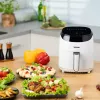 Freidora de aire Zelmer ZAF3551W 3,5 L 1200 W negro blanco
