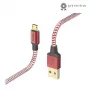 Hama Reflective Cable USB USB 2.0 1,5 m USB A Micro-USB B rojo