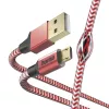 Hama Reflective Cable USB USB 2.0 1,5 m USB A Micro-USB B rojo