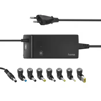 Hama 00200004 cargador para dispositivos móviles portátil negro AC interior