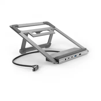 Hama Connect2Office soporte para portátil antracita