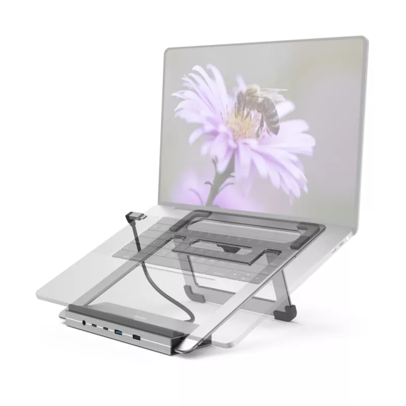 Hama Connect2Office soporte para portátil antracita