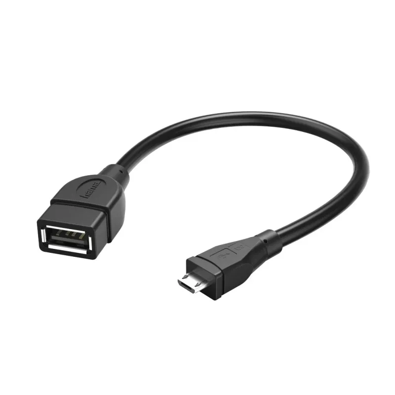 Hama 173892 cable USB USB 2.0 0,15 m Micro-USB B USB A negro