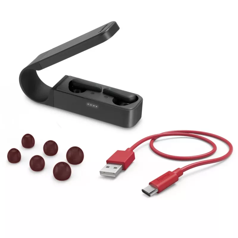 Hama Spirit Pocket auriculares True Wireless Stereo (TWS) in-ear llamadas/música Bluetooth negro