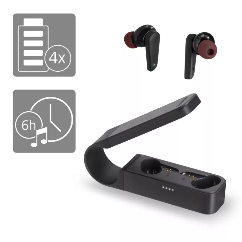 Hama Spirit Pocket auriculares True Wireless Stereo (TWS) in-ear llamadas/música Bluetooth negro