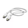 Hama 00183328 cable USB USB 2.0 1,5 m USB-C blanco