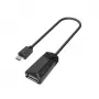 Hama 00200308 adaptador de cable Micro-USB USB Type-A negro