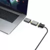 Adaptador gráfico USB Hama 00200306 4096 x 2160 píxeles Gris
