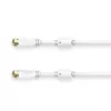 Cable coaxial Hama 00205251 1,5 m F Blanco