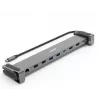 Hama Connect2Office Basic con cable USB 3.2 Gen 1 (3.1 Gen 1) Type-C Antracita, Gris