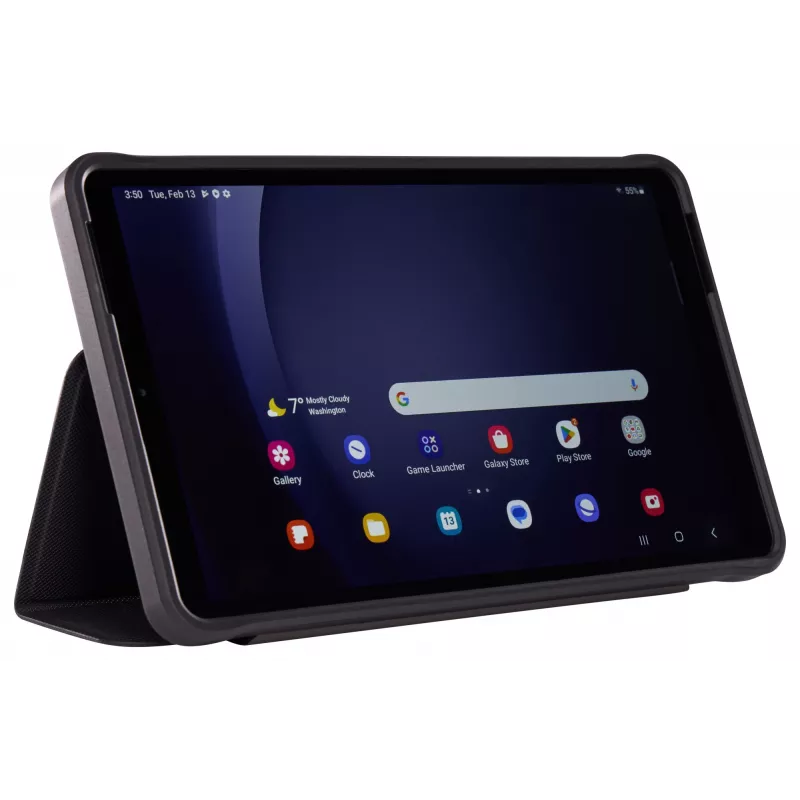 Funda Case Logic SnapView CSGE2196 negra Samsung Galaxy Tab A9 8,7