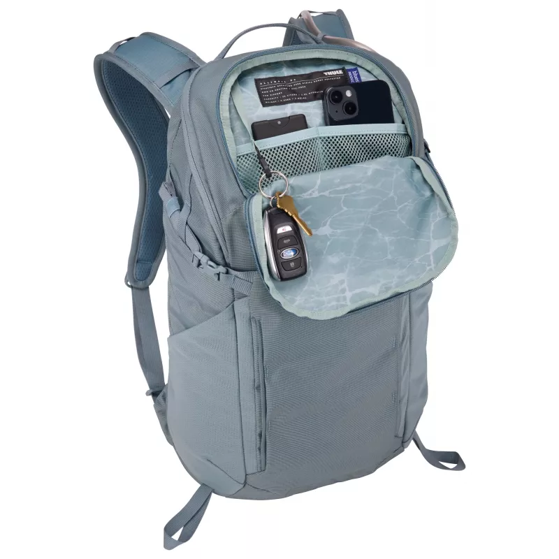 Mochila Thule Alltrail TAHP222 Pond Gray Mochila de viaje Gris Poliéster