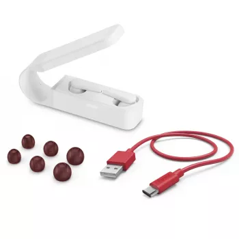 Auriculares Hama Spirit Pocket True Wireless Stereo (TWS) In-Ear Llamadas/Música Bluetooth Blanco