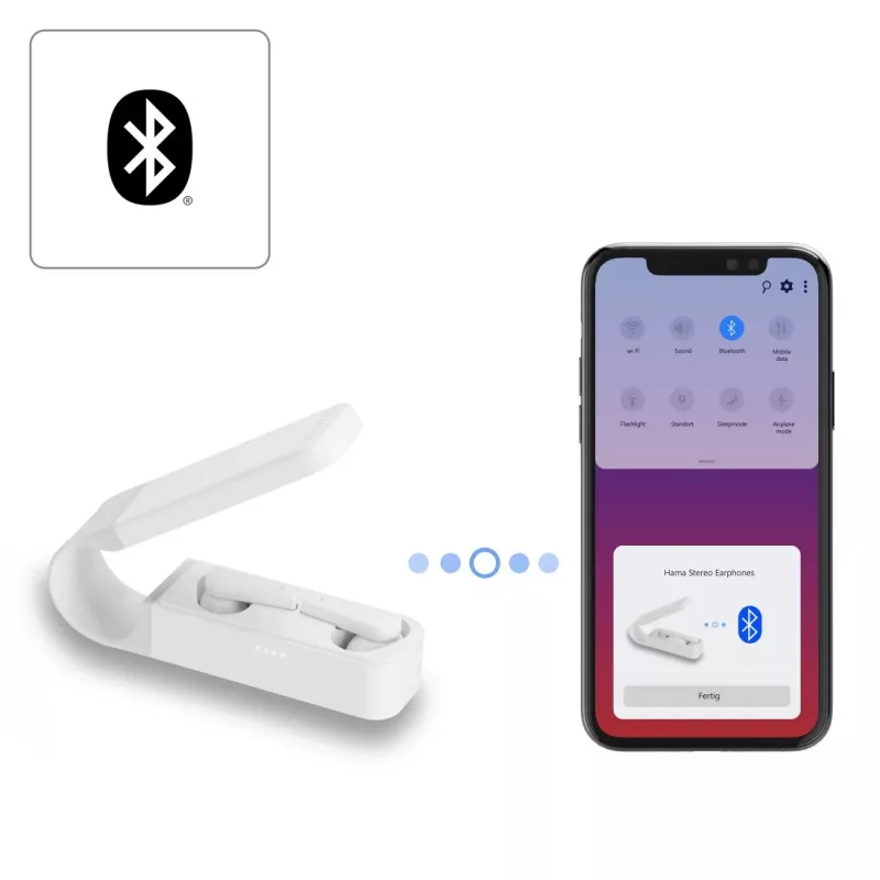Auriculares Hama Spirit Pocket True Wireless Stereo (TWS) In-Ear Llamadas/Música Bluetooth Blanco