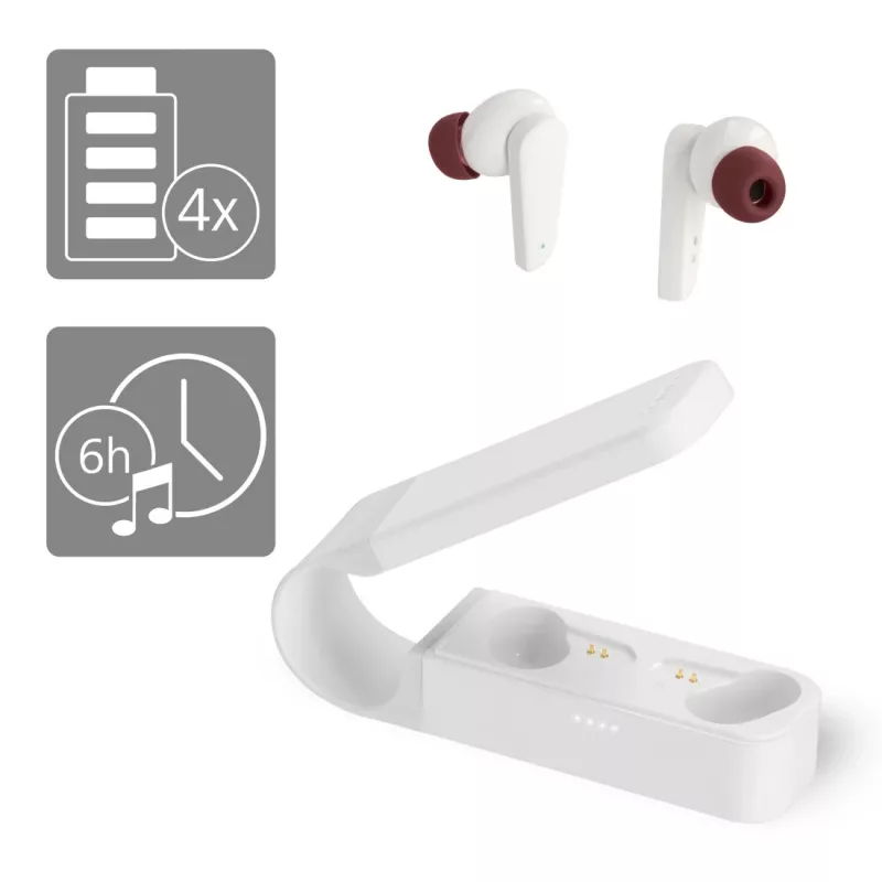 Auriculares Hama Spirit Pocket True Wireless Stereo (TWS) In-Ear Llamadas/Música Bluetooth Blanco