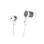 Auriculares Hama Intense Con Cable In-Ear Llamadas/Música Plata, Blanco