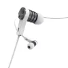 Auriculares Hama Intense Con Cable In-Ear Llamadas/Música Plata, Blanco