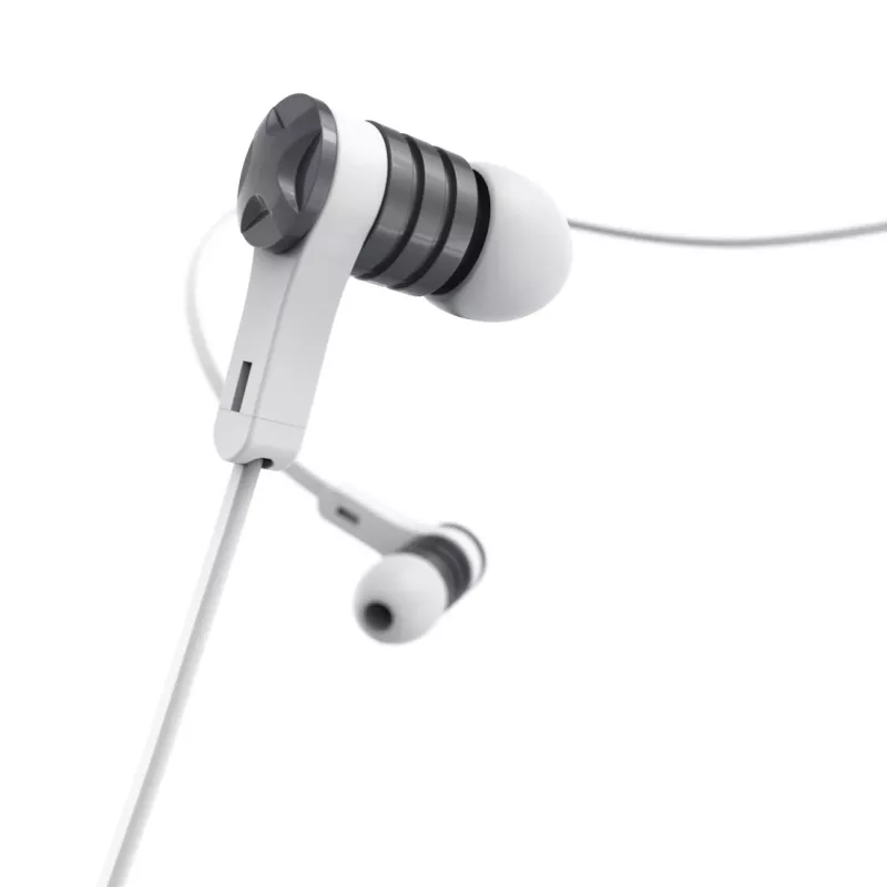 Auriculares Hama Intense Con Cable In-Ear Llamadas/Música Plata, Blanco