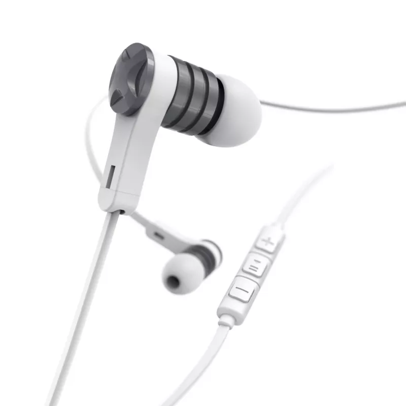 Auriculares Hama Intense Con Cable In-Ear Llamadas/Música Plata, Blanco