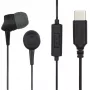 Auriculares Hama 00184192 Con Cable In-Ear Llamadas/Música USB Type-C Negro, Gris oscuro