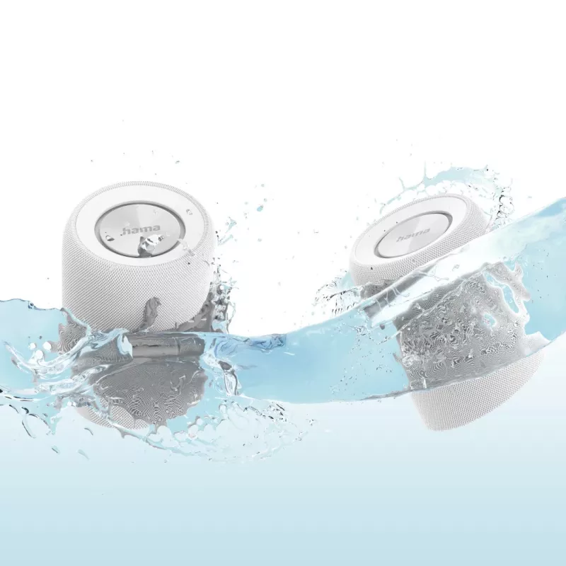 Altavoz portátil Hama Twin 3.0 estéreo blanco 30 W