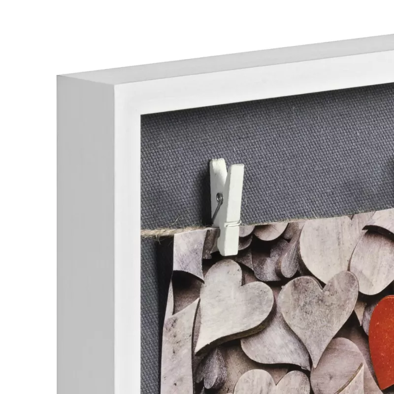 Marco múltiple HAMA Cavo — MDF, blanco, 365×295 mm