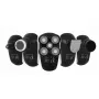 Set de afeitadora de cabeza y barba Manta HS-01BK Shavio, negro/cromo
