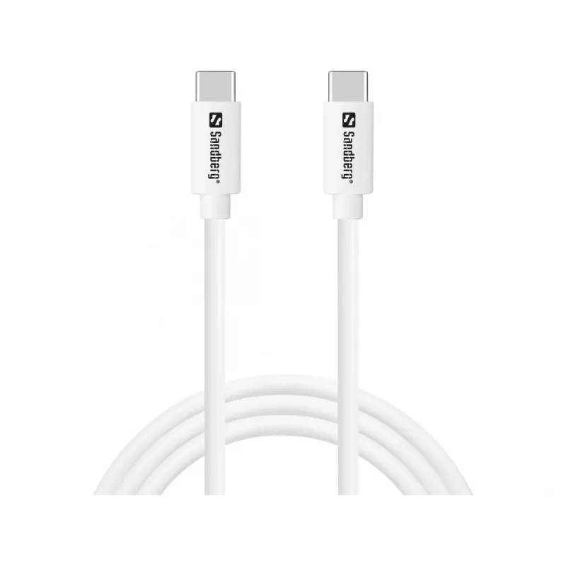 Cargador Sandberg USB-C 20W Indoor AC cable de 1M carga rápida