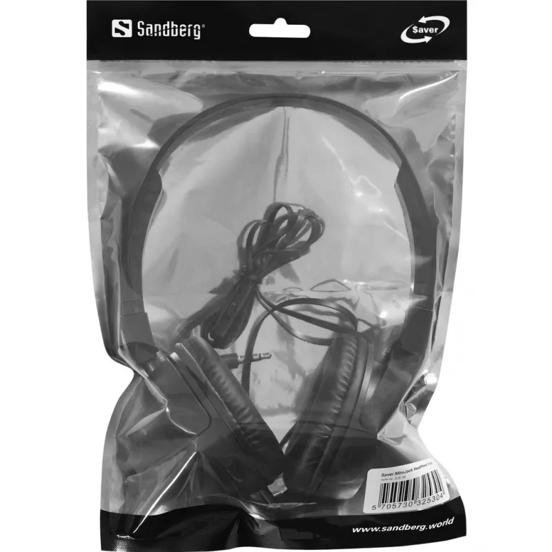 Auriculares Sandberg Saver MiniJack HeadPhone Travel