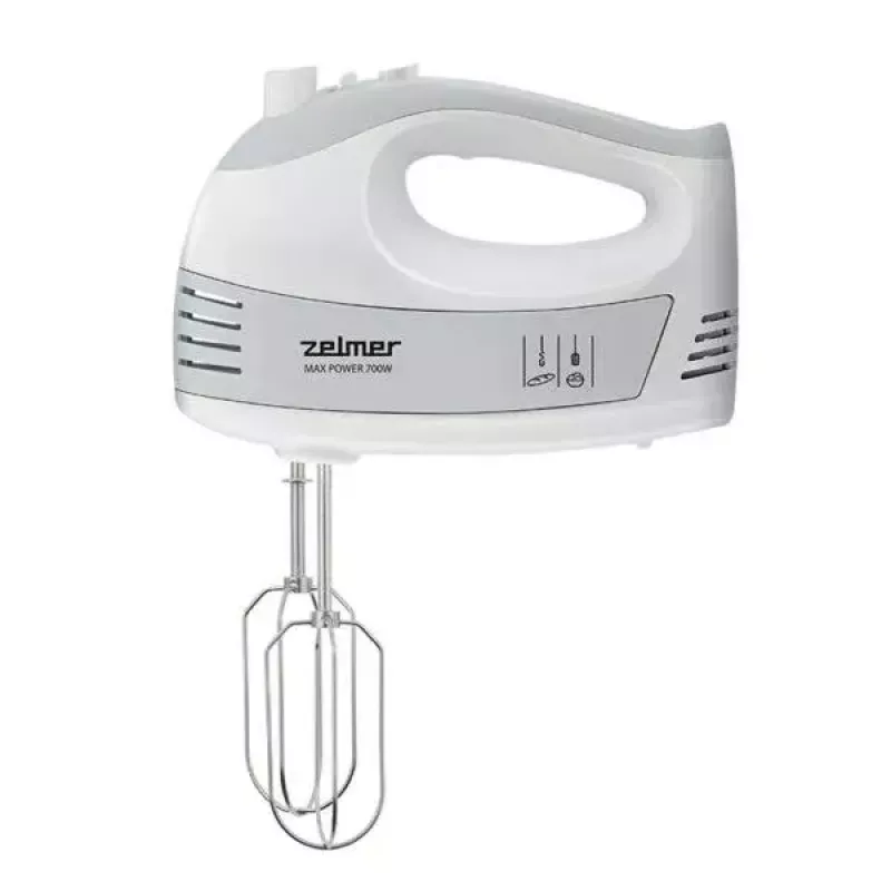 Zelmer ZHM2459S batidora de mano con bol giratorio, 700 W, blanca
