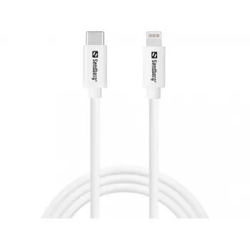 Cable Sandberg USB-C PD a Lightning MFI 1M 1m Lightning USB C