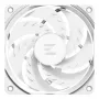 Ventilador de carcasa ARGB 120mm ZALMAN ZM-AF120R ARGB blanco — 120mm, iluminación ARGB, marco blanco
