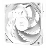 Ventilador de carcasa ARGB 120mm ZALMAN ZM-AF120R ARGB blanco — 120mm, iluminación ARGB, marco blanco