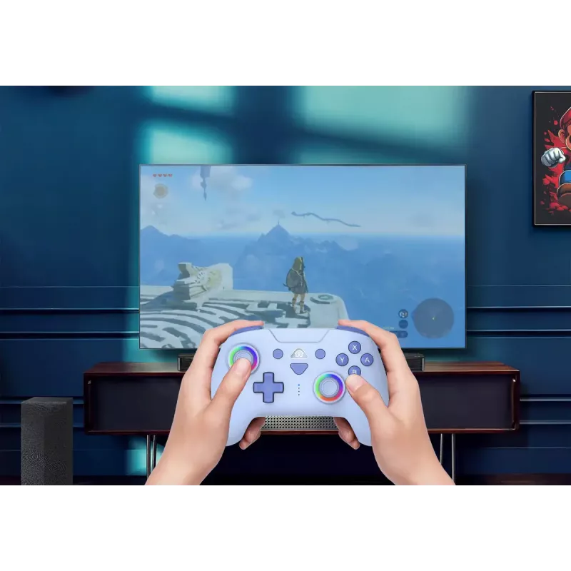 Mando Subsonic 147436 azul RF Nintendo Switch inalámbrico 10h batería