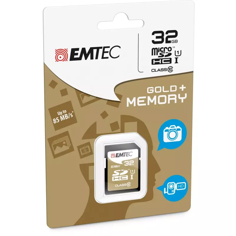 Tarjeta de memoria Emtec 32 GB SDHC Class 10 ECMSD32GHC10GP