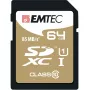 Tarjeta de memoria Emtec 64 GB SDXC Class 10 ECMSD64GXC10GP