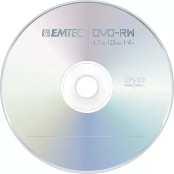 DVD-RW Emtec ECOVRW47104CB 4,7 GB 10 uds.
