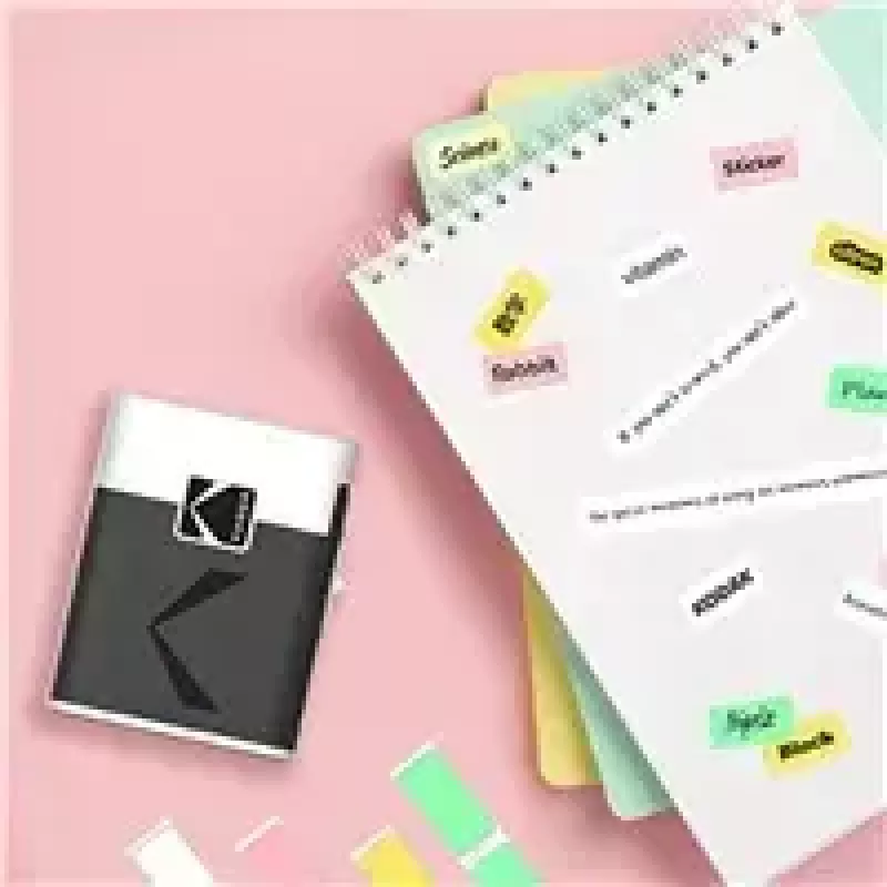 Rollos de etiquetas Kodak KOICRGM5012P12 — pack de 12 rollos, etiquetas térmicas