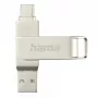 Hama C-Rotate Pro unidad flash USB 128 GB USB Type-A / USB Type-C 3.2 Gen 1 (3.1 Gen 1) plateado