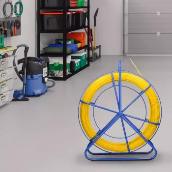 Guía pasacables Extralink Pilot 3,8 mm 25 m fibra óptica FRP amarillo