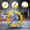 Guía pasacables Extralink Pilot 3,8 mm 25 m fibra óptica FRP amarillo