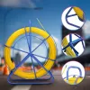 Guía pasacables Extralink Pilot 3,8 mm 25 m fibra óptica FRP amarillo