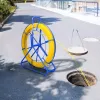 Guía pasacables Extralink Pilot 3,8 mm 25 m fibra óptica FRP amarillo