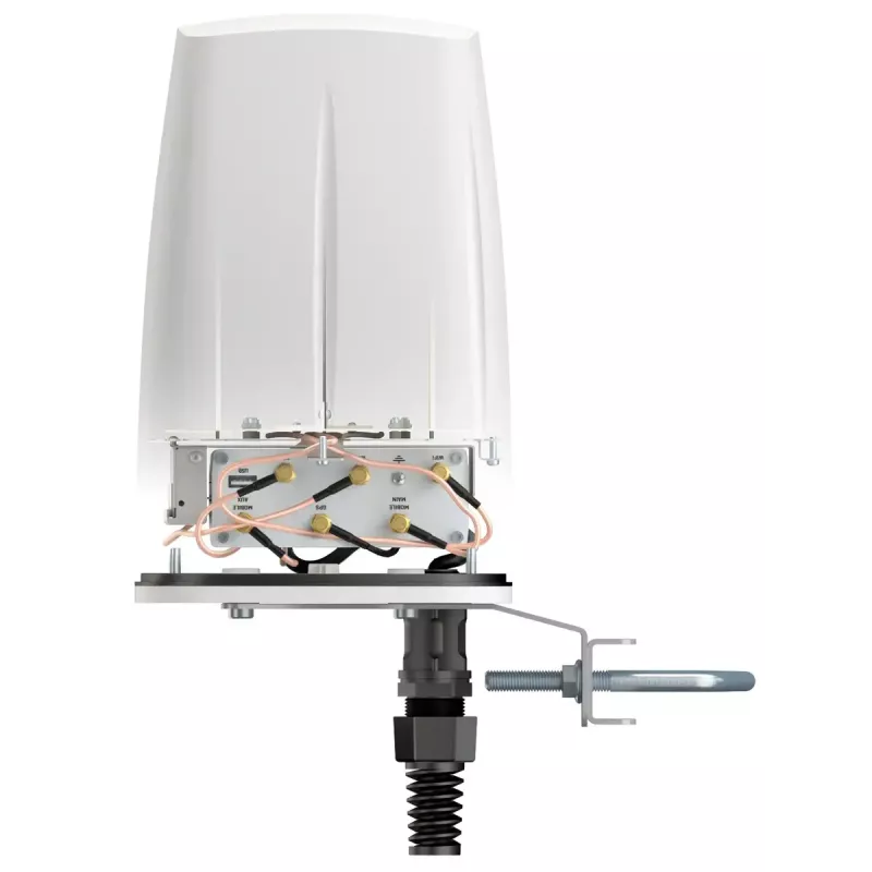 Antena de red omnidireccional QuWireless QuSpot PoE/LAN 4 dBi, 0,694–6 GHz, polarización vertical